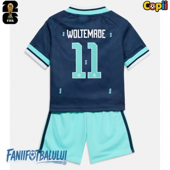 Germania Nick Woltemade #11 Echipament de Fotbal Replică Mondial 2026 Copii Deplasare (+ Șorturi)